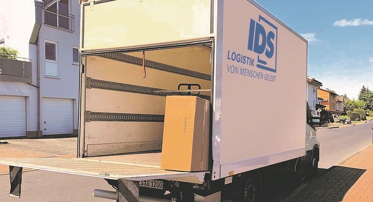 B2C-Zustellung bei IDS Logistik.