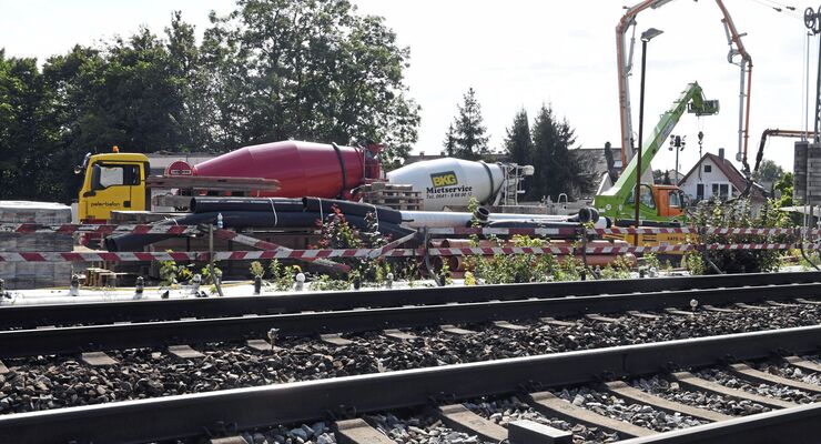 Bahntunnel bei Rastatt soll mit Beton gefüllt werden