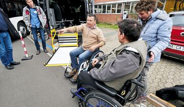 Bus Sicherheit Sicherheitstraining Behindertentransport