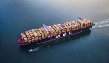 Containerschiff MSC