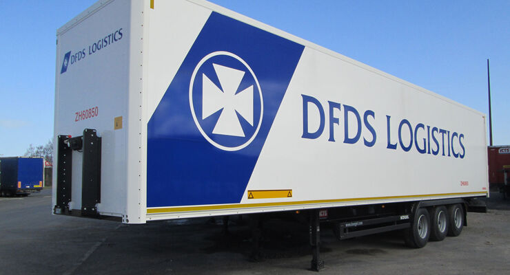 DFDS Logistics nutzt Trailermatics