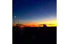 Da zahlt es sich aus zu warten: Sonnenuntergang in Toro, West Spanien