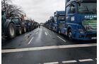 Demo der Landwirte und der Logistikbranche vor dem Brandenburger Tor