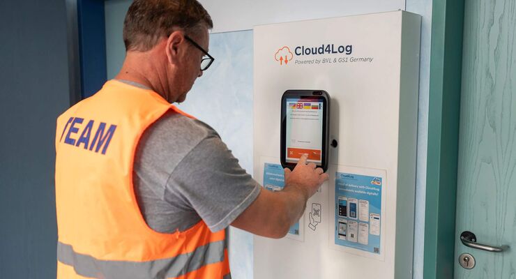 Der Self-Service von Cloud4Log  im Einsatz bei dm-drogerie markt 