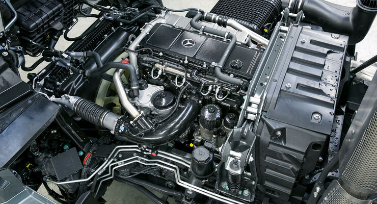 Der neue Mercedes Arocs – Motoren und Getriebe