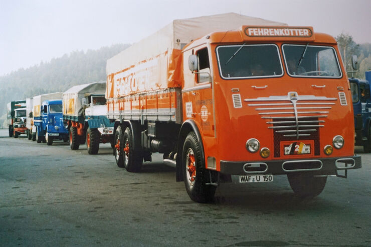 Deutschlandfahrt historischer Nutzfahrzeuge, die Anfänge, Rückblick D-Fahrt FF 7+8-2024 und Booklet 2024, Oldtimer, Veteranen, Tour