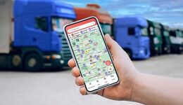 Die App TruckFly von Michelin hilft Lkw-Fahrern bei der Arbeit