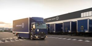 E-Lkw von Renault Trucks im Einsatz bei Kühne+Nagel Frankreich