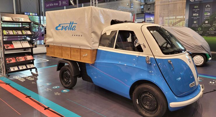 ElectricBrands Evetta Cargo auf der IAA 2022