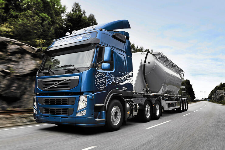Entwicklung, LNG als Kraftstoff für Lkw, Volvo
