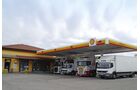 Euro Rastpark Autohof Truclstop Acher´n KOch empfirhlt Shell Tankstelle 
