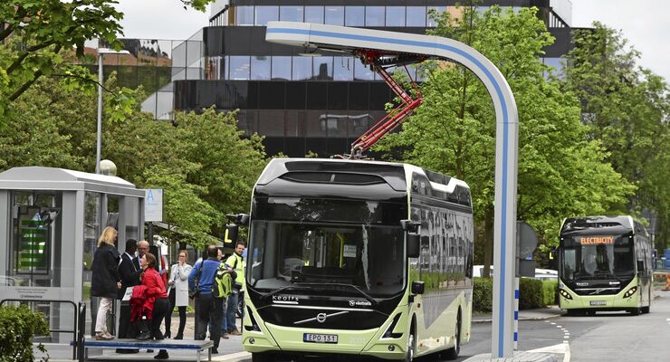 Fahrzeuge-Projekt Electri-City von Volvo