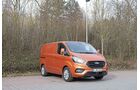 Ford Transit Custom PHEV Plug-in Hybrid Benzin-elektrisch Kastenwagen orange Elektromobilität E-Mobilität
