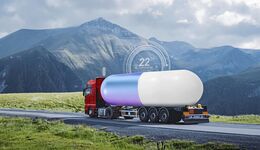 Fuel,Tanker,Truck,On,Th,Mountain,Road