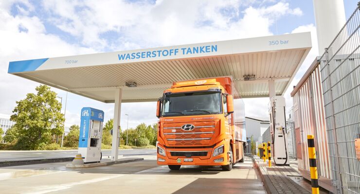 H2 Mobility, Wasserstoff tanken, H2-Tankvorgang