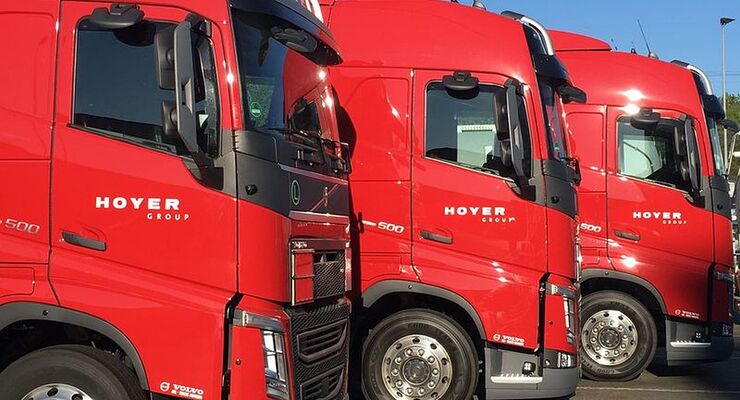 Hoyer kauft 500 Volvo-Zugmaschinen