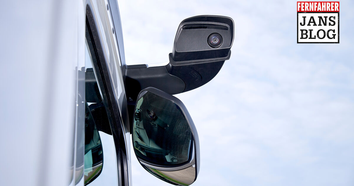 Lkw-Kameras: Digitale Spiegel öffnen Truckern die Augen - WELT