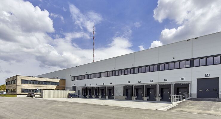 Logistik-Center von ECE in Hamburg-Billbrook