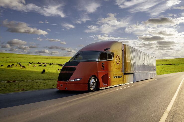 Mega-Truck Starship 3.0 Hybrid von Shell