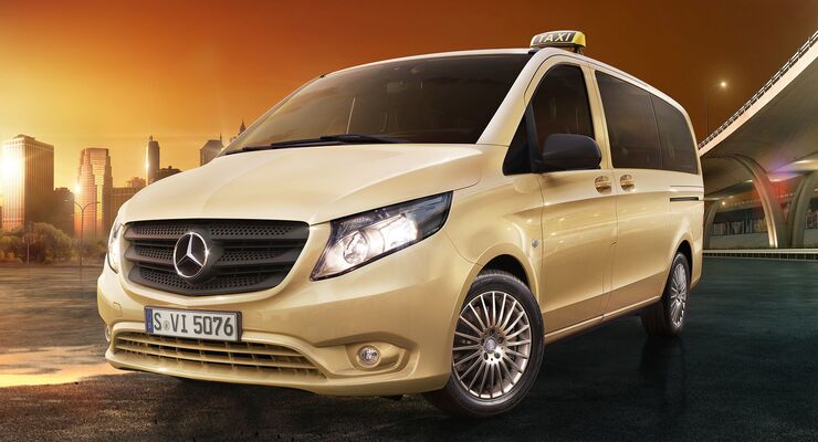 Mercedes-Benz Vans: Vito Tourer und V-Klasse ab Werk ab sofort als Sondermodell „Das Taxi“ erhältlichnull