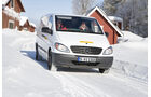 Mercedes-Benz Vito E-Cell, Winterlandschaft, Schweden, Schnee
