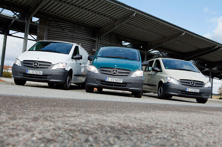Mercedes, Vito, Test, Transporter, Diesel