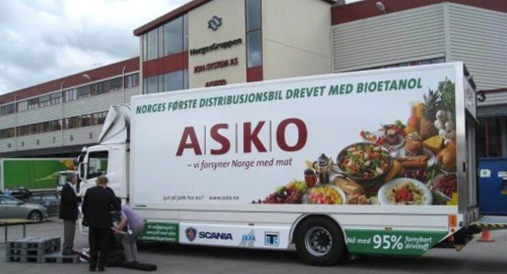 Norweger setzen auf Bioethanol-Lkw