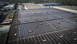 PV-Anlage am  Logport in Duisburg