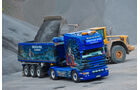 Scania R 500 Sperl Transporte, Scania-Kipper, Kiesgrube, Sperl Transporte