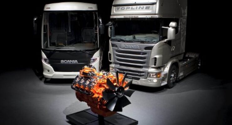 Scania gliedert Motorengeschäft ein