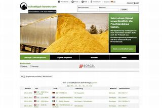Schuttgut Online Frachtenborse Kostenlos Testen Eurotransport