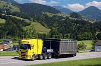 Schwerlasttransport, Scania