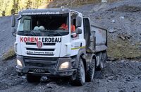 Tatra Phönix, Brennerbasistunnel, Koren Erdbau, FERNFAHRER 2/2020.