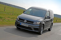 VW Caddy Four, Fahrbericht