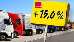 Verdi fordert 15 Prozent mehr Lohn in der Speditions- und Logistikbranche