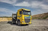 daf, hydro, drive, hydrostat, antrieb, baustelle